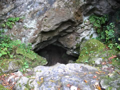 河内風穴 観光洞口